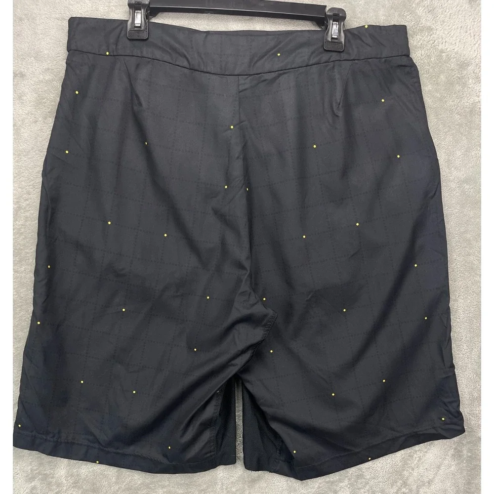 VTG Nike Men's Board‎ Shorts XXL Fit-Dry Black Polka Dots Pockets 348309-010